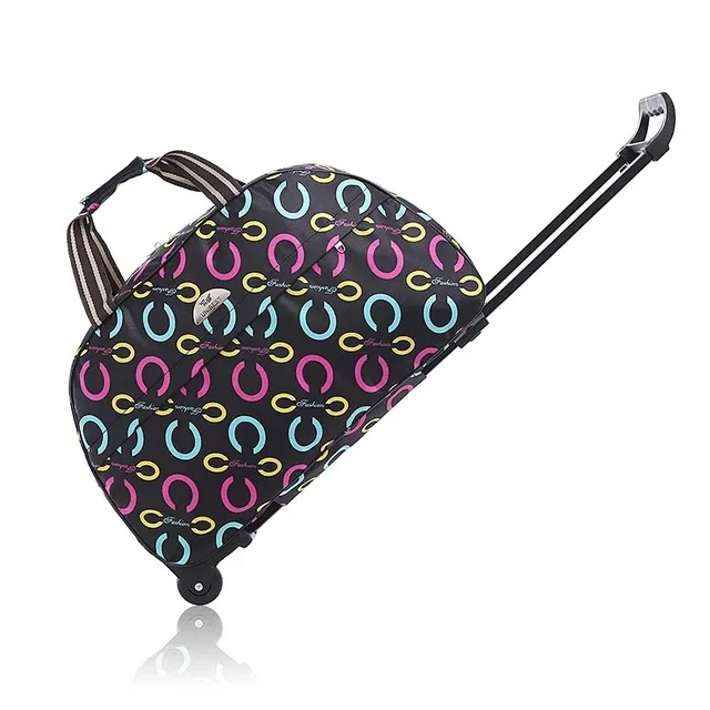 LEINASEN, модная водонепроницаемая сумка для багажа, толстый стиль, чемодан на колесиках, багаж на колесиках для женщин и мужчин, дорожные сумки, чемодан с колесиками - Цвет: 1PCS