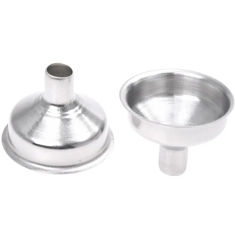 Useful Sturdy Funnel Eco Friendly Stainless Steel Mini Hopper Wear Resistant For Hip Flasks Dedicated Funnels LX5135 | Дом и сад