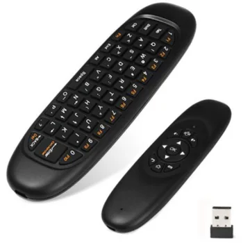 

EDAL Wireless Game Keyboard Android Remote Controller Rechargeable 2.4Ghz Keyboard For Smart Tv Box Gyroscope Fly Air Mouse