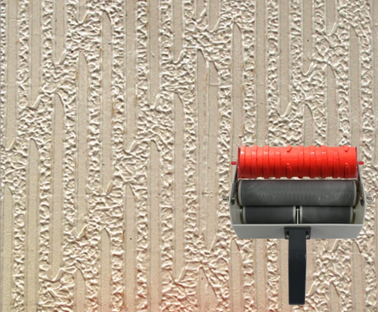 

Wall printing mould 7 inch patterned roller for wall decoration rubber roller no.029