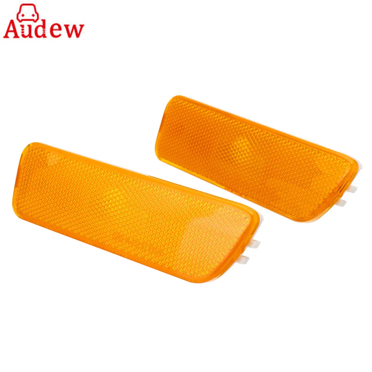 

1Pair Car Front Bumper Side Marker Lights Indicators yellow Shell Turn Light for VW GOLF JETTA 99-05