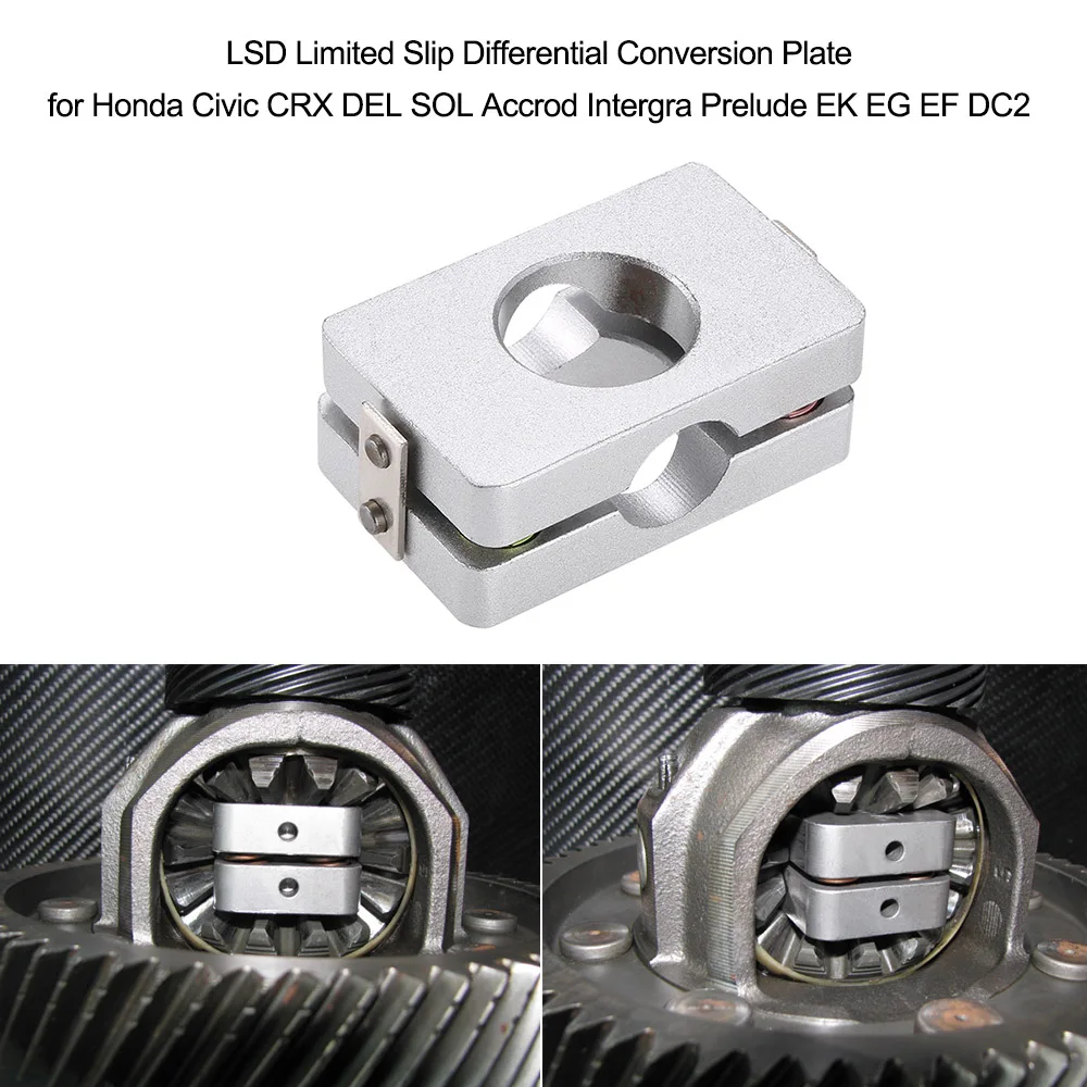 

LSD Limited Slip Differential Conversion Plate for Honda Civic CRX DEL SOL Accrod Intergra Prelude EK EG EF DC2