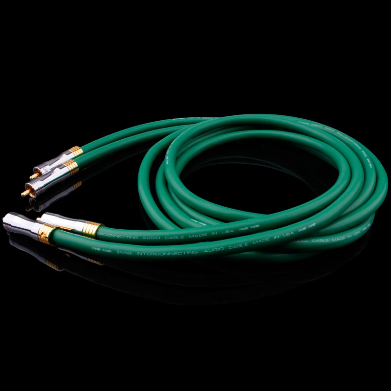 YYAUDIO High Quality Hifi Audio 2328 Pure Copper HiFi Audio cable RCA interconnect cable