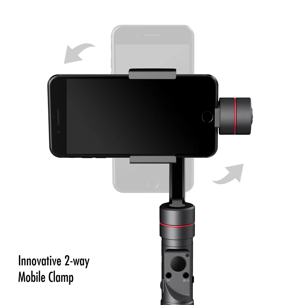 ZHIYUN Гладкий 3 Ручной Стабилизатор телефон 3 оси Gimbal смартфон для iPhone X 8 8 Plus 7 7 Plus мобильные стабилизаторы