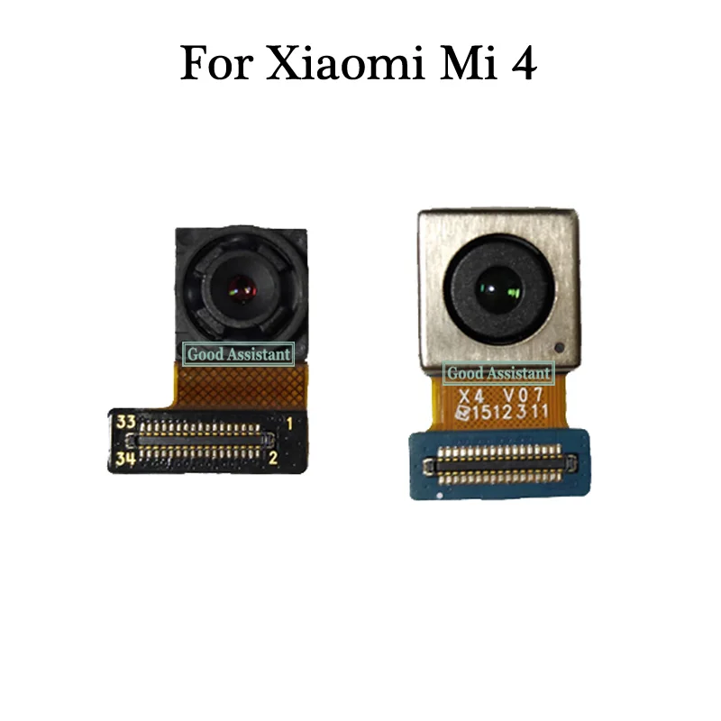 

For Xiaomi Mi 4 M4 Mi4 Back Main Rear Big camera Small Front Camera flex cable Ribbon