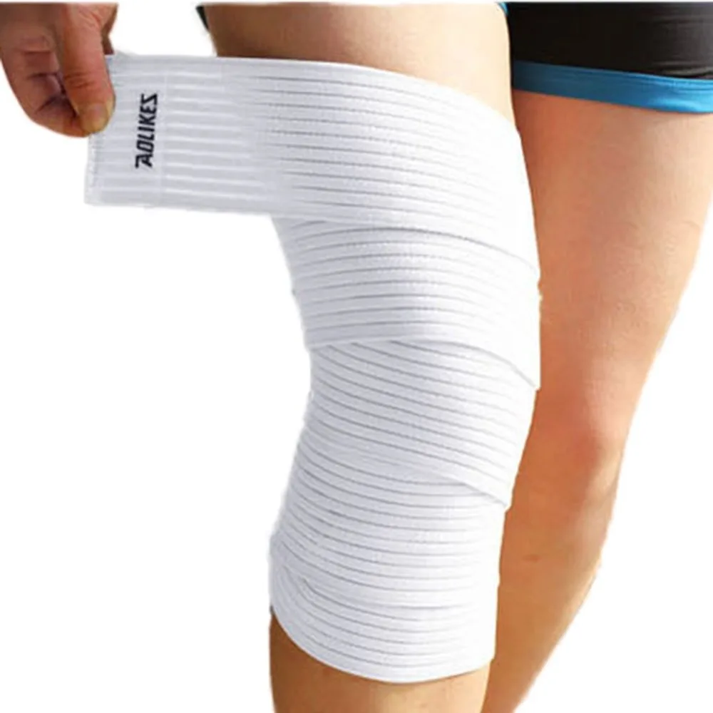 Elastic Force Knee Elbow Wrist Ankle Support Wrap Bandage Compression Strapin Elbow & Knee Pads