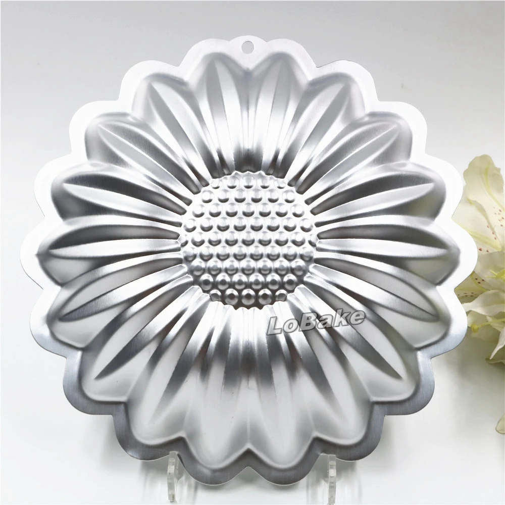 

10 inches Heronsbill Sunflower Shape aluminum cake mold baking pan