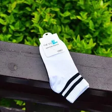 10 пар/партия,, женские повседневные полосатые короткие носки, консервативный стиль, женские носки полосатые хлопковые носки, свободный размер