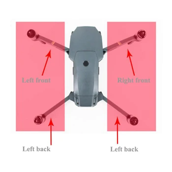 

DJI mavic pro combo professional drone quadrocopter with 4k camera spare parts accessiories back rear arm cover