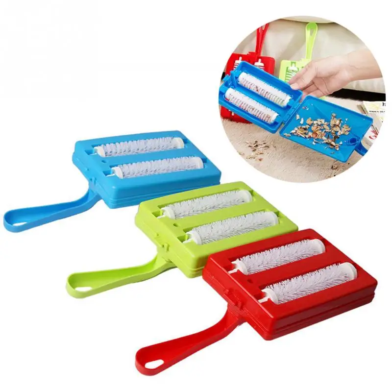 

Plastic Hand-held Carpet Debris Brush Sofa Carpet Pet Hair Brush Multi-functional Dust Magnetic Brush Cleaning Tools