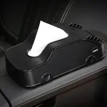 Универсальный автомобильный солнцезащитный козырек тканевая коробка авто аксессуар салфетница пластиковый зажим автомобильный держатель крышки ткани