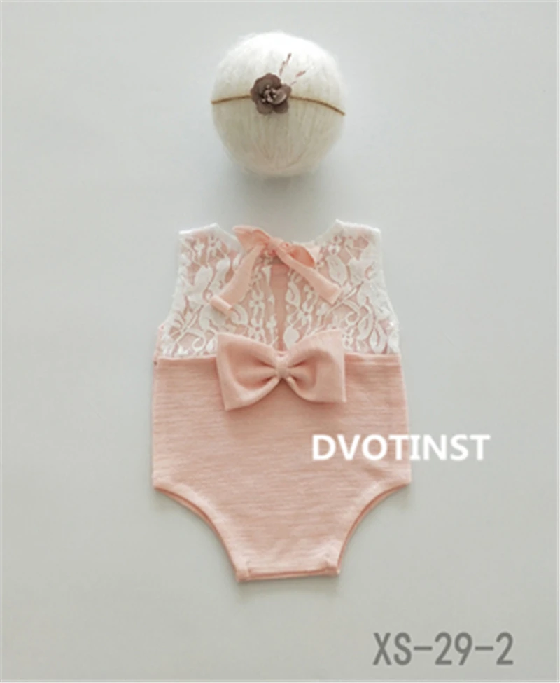 Dvotinst Newborn Fotografia Adereços Bonnet Rendas Outfits Calças Chapéu Bandana Roupas Acessórios Studio Shoot Foto Prop 15 calças chapéu bandana roupas acessórios studio shoot foto prop
