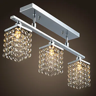 Luces de techo de cristal moderna llevà las lámparas de techo para la sala de estar.jpg Modernas Lámparas decoración