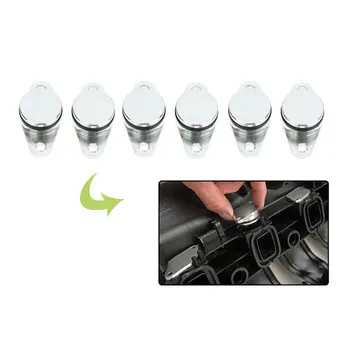 

Professional 6pcs 22mm/33mm Diesel Swirl Flap Blanks Bungs Intake Gaskets Kit for BMW M47N / M47TU / M47TUD20 and Other Models