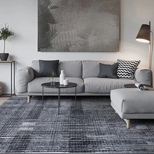 Современные ковры для гостиной в скандинавском стиле, абстрактные Коврики для спальни, толстый полипропиленовый ковер для кабинета, большой размер, напольный ковер