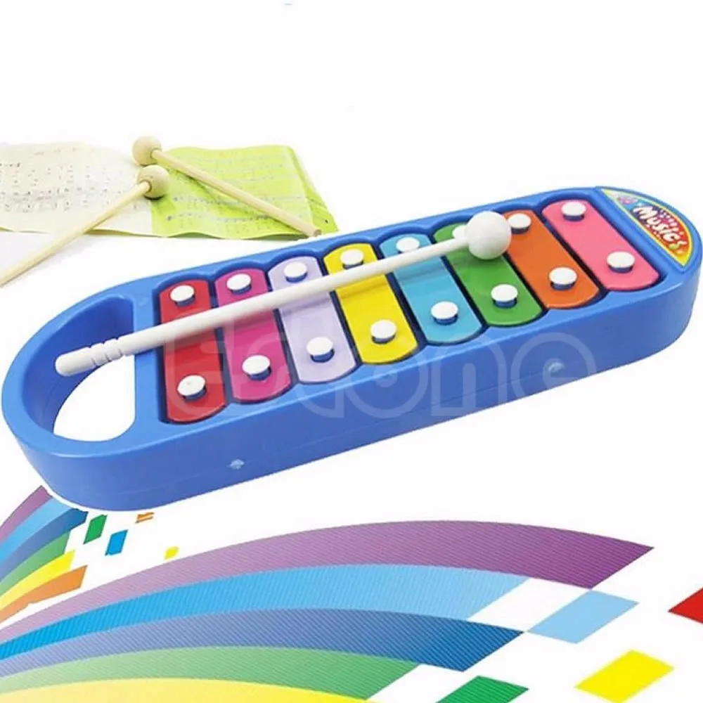 M89C1Pc كيد الطفل 8-Note xylo الهاتف الموسيقية لعبة تنمية الطفل الحكمة
