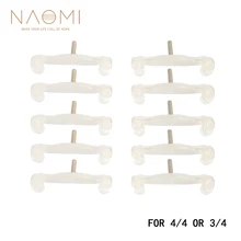 NAOMI, 10 шт., для скрипки, для плеч, ног, белые, сменные части для 4/4, 3/4, для скрипки, аксессуары, новинка# белый