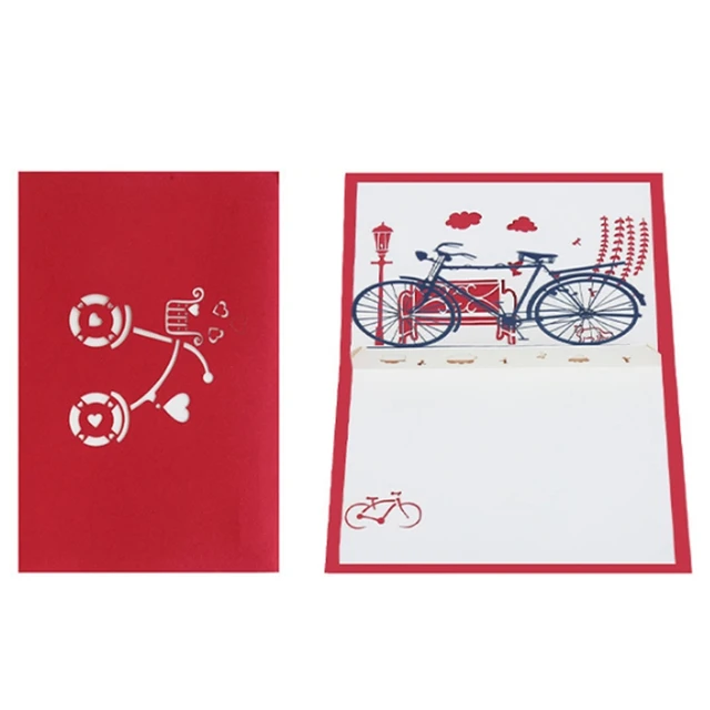 Bicycle anniversary cards sale