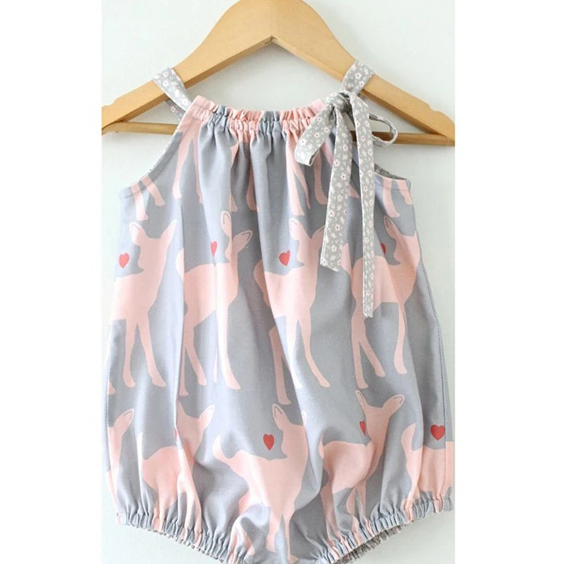

new style baby clothes cute boutique baby rompers 2017 new Fashion flowers Girls Baby Rompers summer Cotton 0-4T