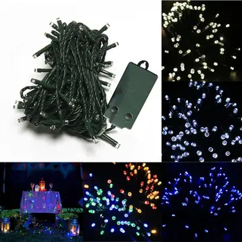 

OriGlam 33ft 72 LEDs Waterproof Battery Operated Light String with 8 Functions & Auto Timer for Christmas / Party / Wedding