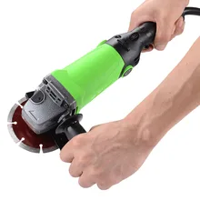 Электрическая угловая шлифовальная машина, высокое качество шлифовальная угловая Мощность инструмент для полировки для металла или аппараты для обработки деревянных изделий инструмент 6 скоростей