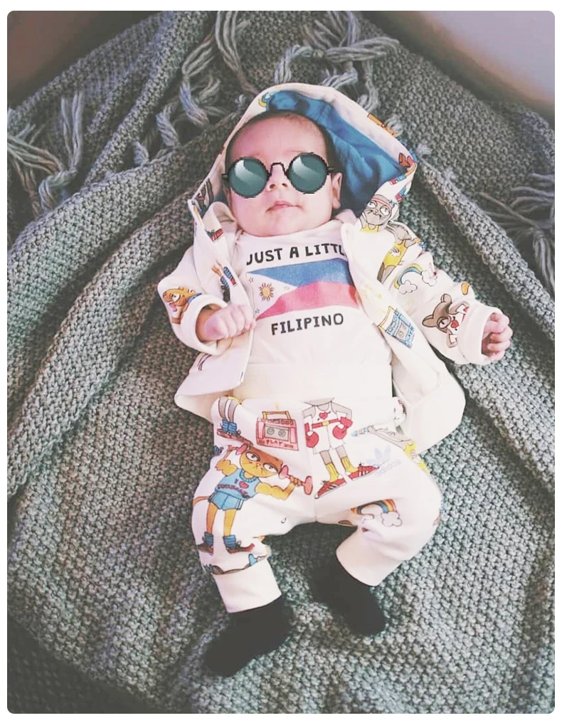 Marca de Roupas de Bebê Roupa do Bebê Esportes do Hoodie Menino Ternos Casuais Outono Menina Conjuntos Crianças Terno Calças Primavera Crianças Set 11 TinyPeople Marca Ternos de Roupas de Bebê