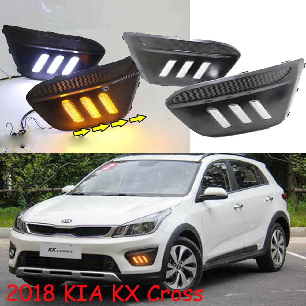 

LED,2018 KX cross daytime Light,car styling,kx cross fog light,kx cross headlight;soul,k5,sorento,kx5,Sportage R,K3,cerato,KX 5