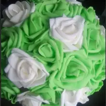 Бордовый Свадебный букет ручной работы PE Roses buque de noiva Свадебные цветы Свадебные букеты pristian zouboutin