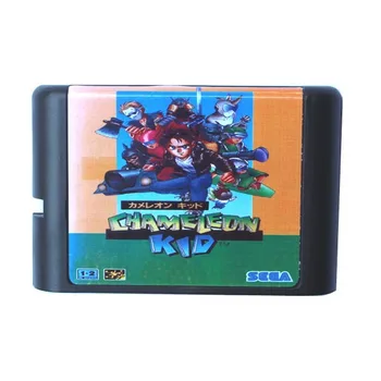 

Sega MD game card - Kid Chameleon for 16 bit Sega MD game Cartridge Megadrive Genesis system