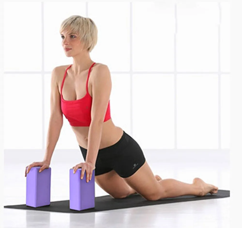 Новое поступление EVA плотные блоки для йоги спортивные для упражнений фитнеса тренировки растяжения#20