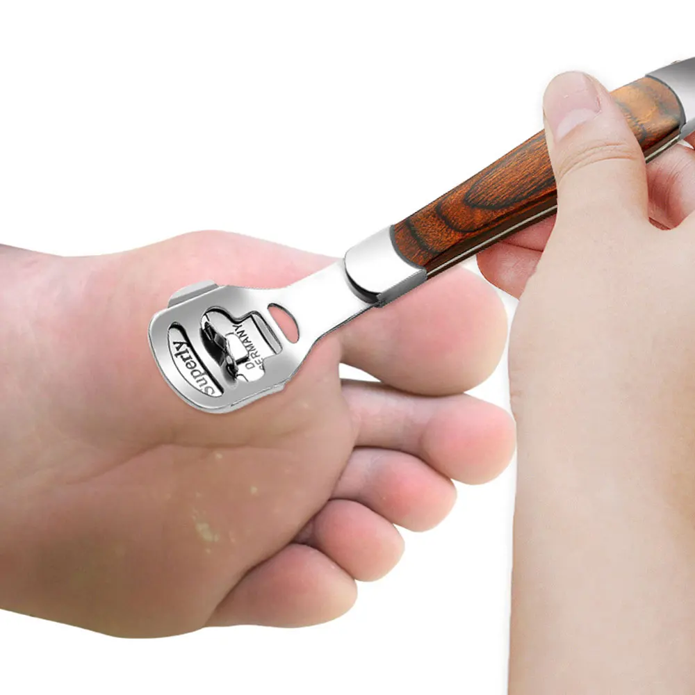 

Skin Shaver Corn Cuticle Cutter Remover Rasp Pedicure File Foot Callus 10 Blades Stainless Steel Material Foot Care Tool