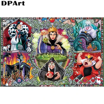

Diamond Painting Full Square/Round Bad Guys In Animation Drill 5D Daimond Embroidery Painting Cross Kit Rhinestone Painting L180