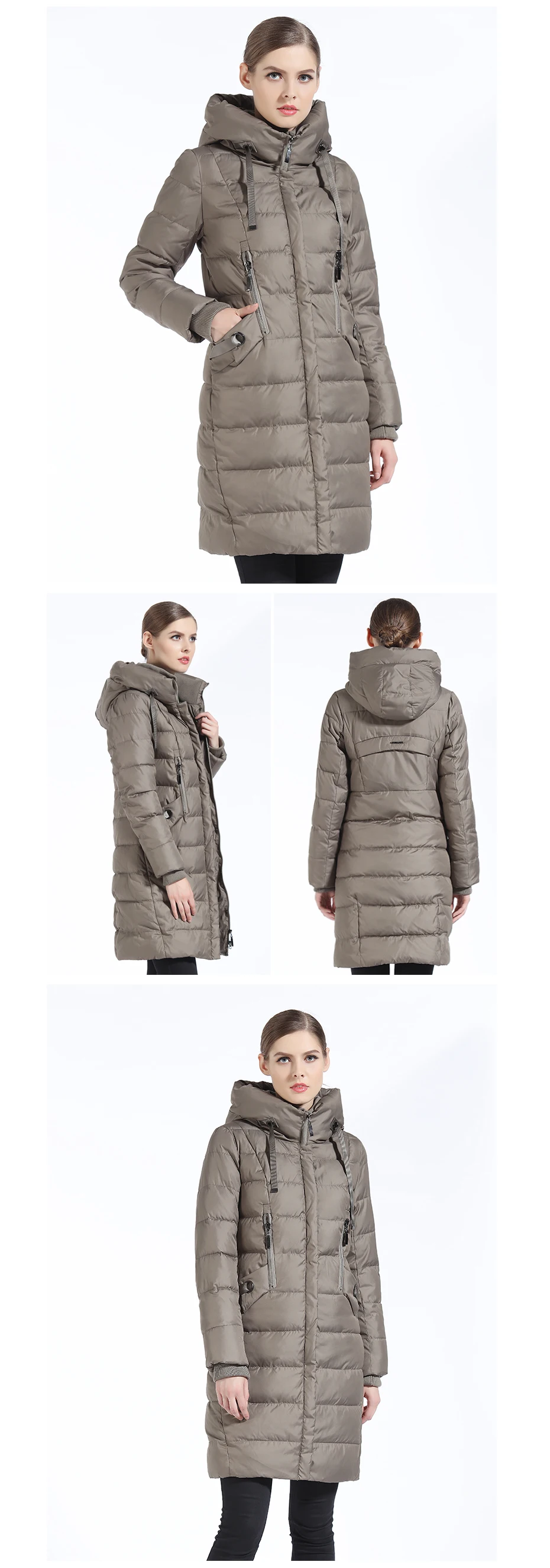 Feminina com Capuz Gasman Jaqueta Nova Grosso Bio Marca Cabolsa Feminino Longo Inverno Quente Parka Moda Feminina Coleção 1827 2021 6 grosso bio marca casaco feminino longo inverno