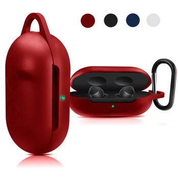 

Full Cover For Samsung Galaxy Buds Case Silicone TPU Protective Case For Galaxy Buds Cover Waterproof Shockproof With keychain