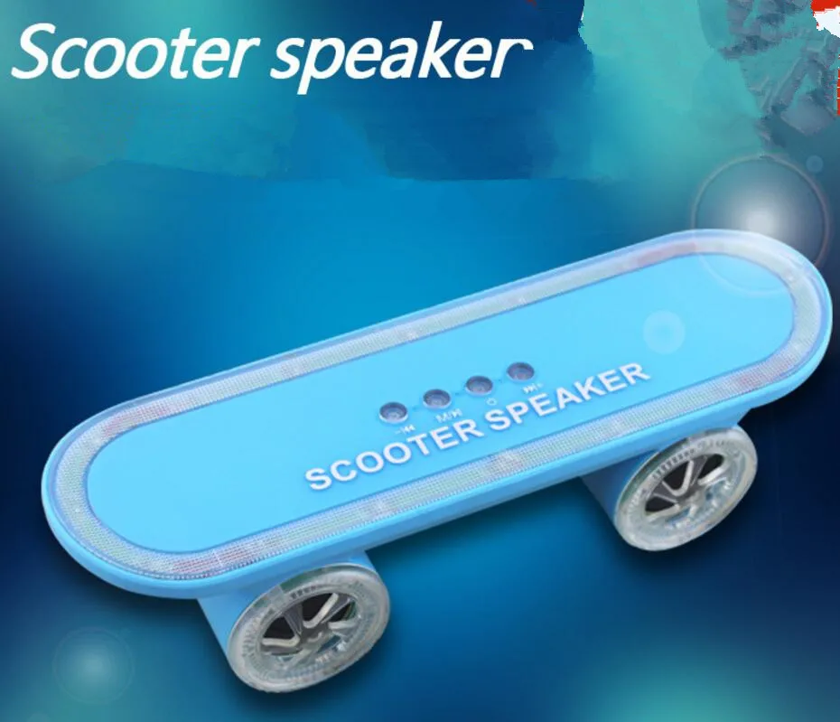 Outdoor Lantern Scooters Wireless Bluetooth Stereo Speaker Card