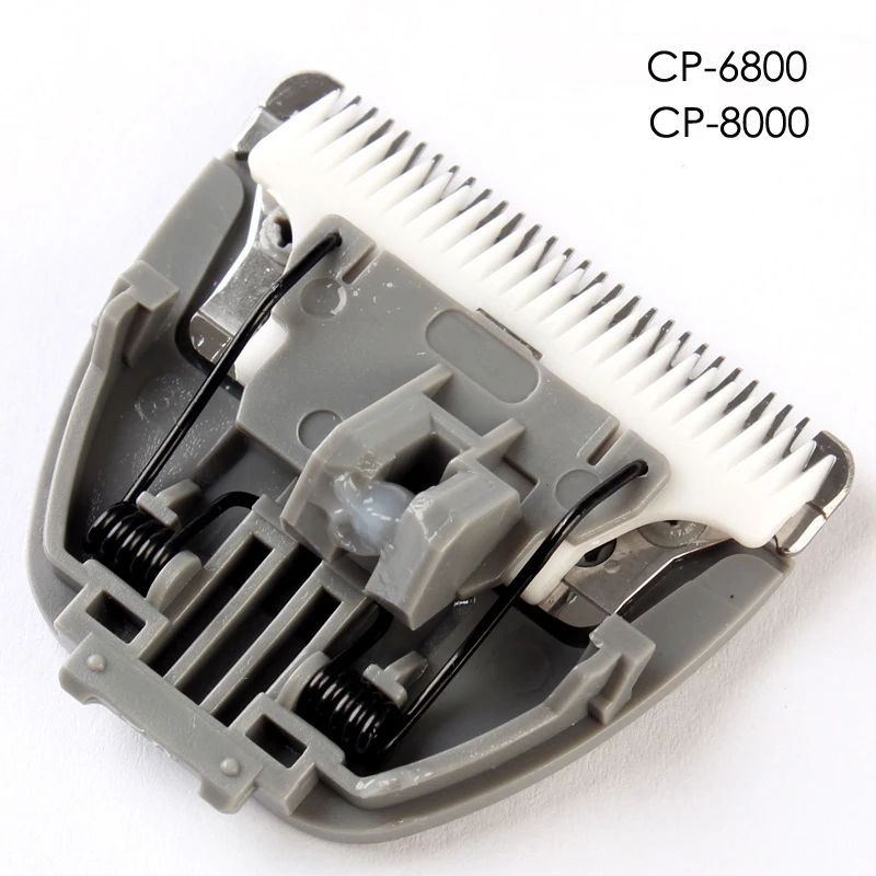 

Pet Dog Hair Trimmer Cutter Head Ceramic Blade Compatible for CP6800 CP8000 Cat Grooming Clipper Replacement Knives