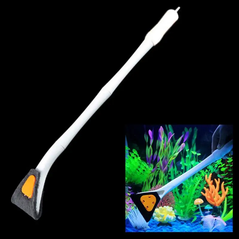 1 Pc Fish Tank Aquarium Buoyancy Scraper Cleaning Brush to clean the fish tank glass dirt
