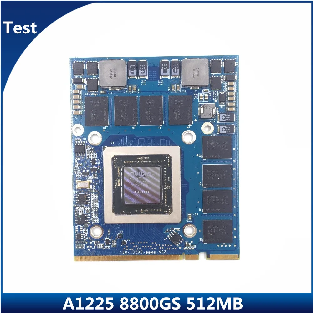 

SALE A1225 1225 NVIDIA GeForce 8800GS 8800 Graphics Video Card 512MB 512 for Apple iMac 24" 661-4664 661 4664