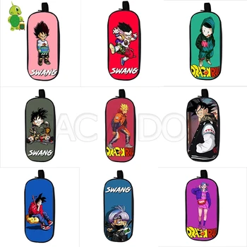 

Dragon Ball Cosmetic Case Super Saiyan Goku Pencil Box Double Layer Storage Bags Purse Boys Girls School Supplies Kids Best Gift