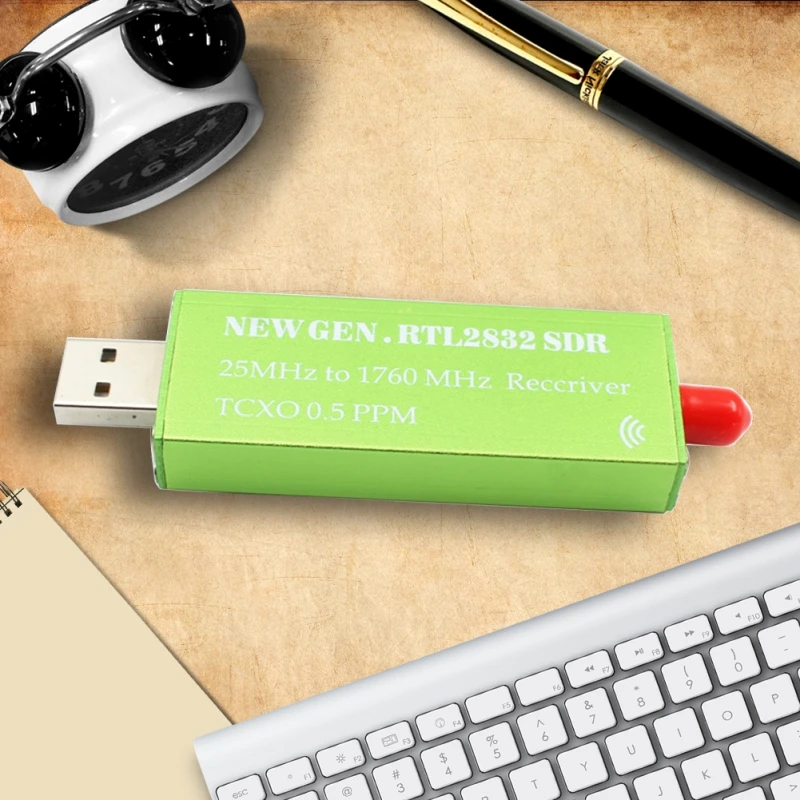 comprar Caixa de metal RTL2382U SDR AM NFM FM DSB USB L Receptor de Rádio RTL SDR de Recepção de Televisão dispositivo