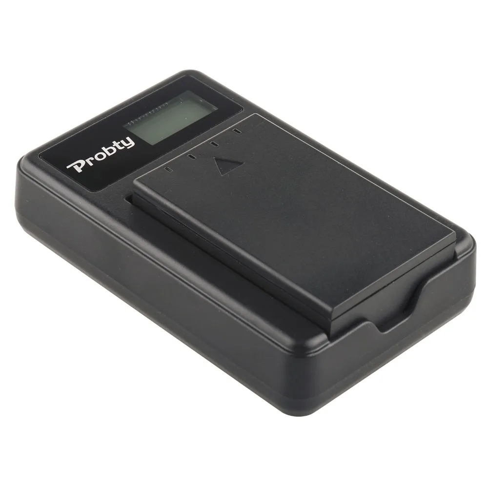 PROBTY PS-BLS1 PS BLS1 Battery + LCD USB Charger for Olympus PEN E-PL1 E-PM1 EP3 EPL3 Evolt E-420 E-620 E-450 E-400 E-410 | Электроника
