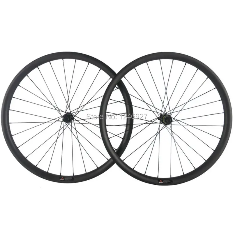 

MTB Bike 27.5 ER Carbon Wheels Spaim X-ray Spokes 40mm Dpeth 30mm Width Mountai Bike Thru Alxe Carbon Wheelset With DT350 Hub