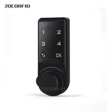 DIY Dry battery Digital Electronic Password Keypad Number Cabinet Code Door Locker drawer Locks Confused password function