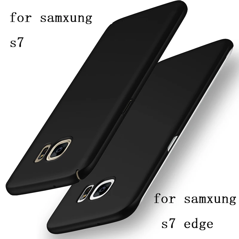 

for Samsung galaxy S7 (5.1'') and for S7 edge (5.5'') hard PC simple and frosted Back cover Drop all new package