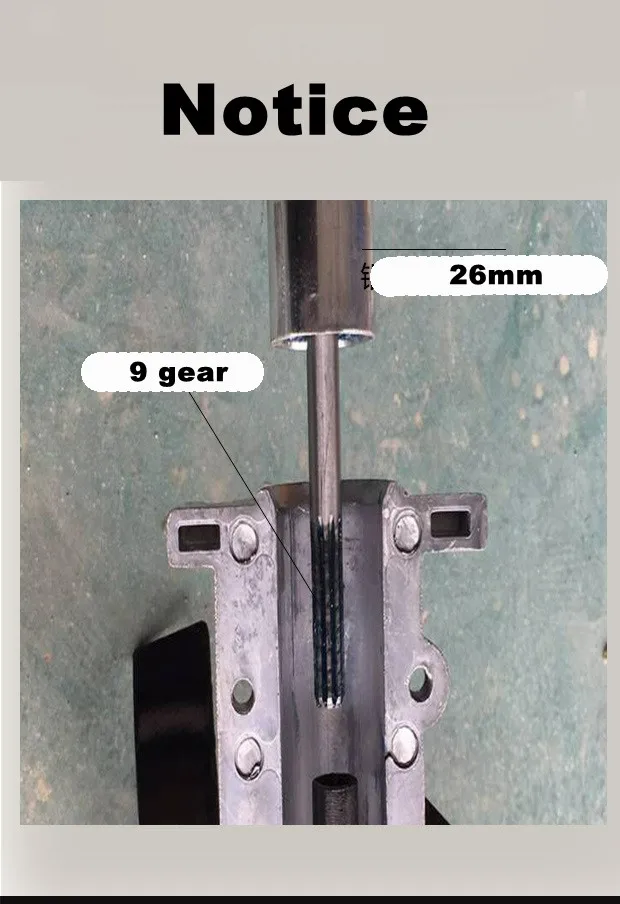 9 передач* 26 мм триммерная головка кусторез садовая газонокосилка головка для газонокосилки ослабление почвы скарификация