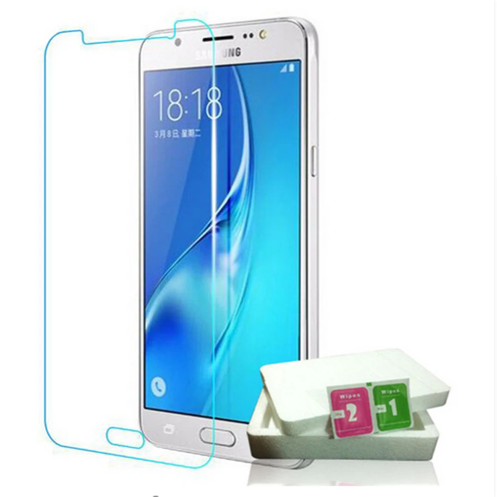 Screen Protector Film Tempered Glass For Samsung Galaxy A3 A5 A7 2016 A310F A510F A710F S3 S4 S5 S6 S7 A8 case cover Retail Box