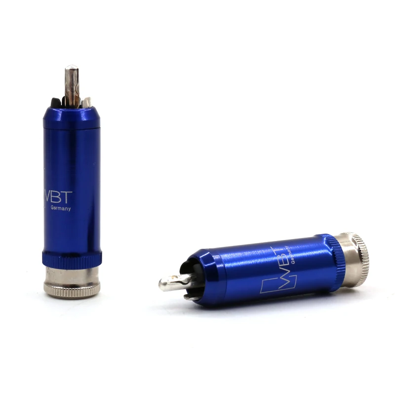 

HI-END 0110AG Silver Plated RCA Audio Plug 4pcs +1pcs TORX T6 Wrench hifi rca plug