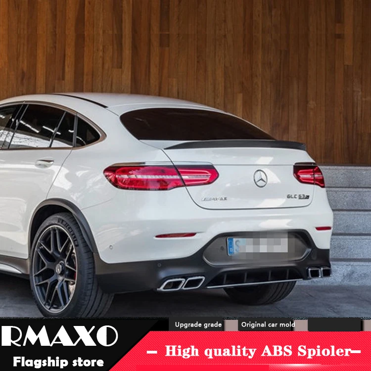 Для Benz GLE Coupe GLE320 GLE400 спойлер YC ABS Материал заднее крыло праймер цвет задний спойлер для Benz GLE450 GLE500 спойлер