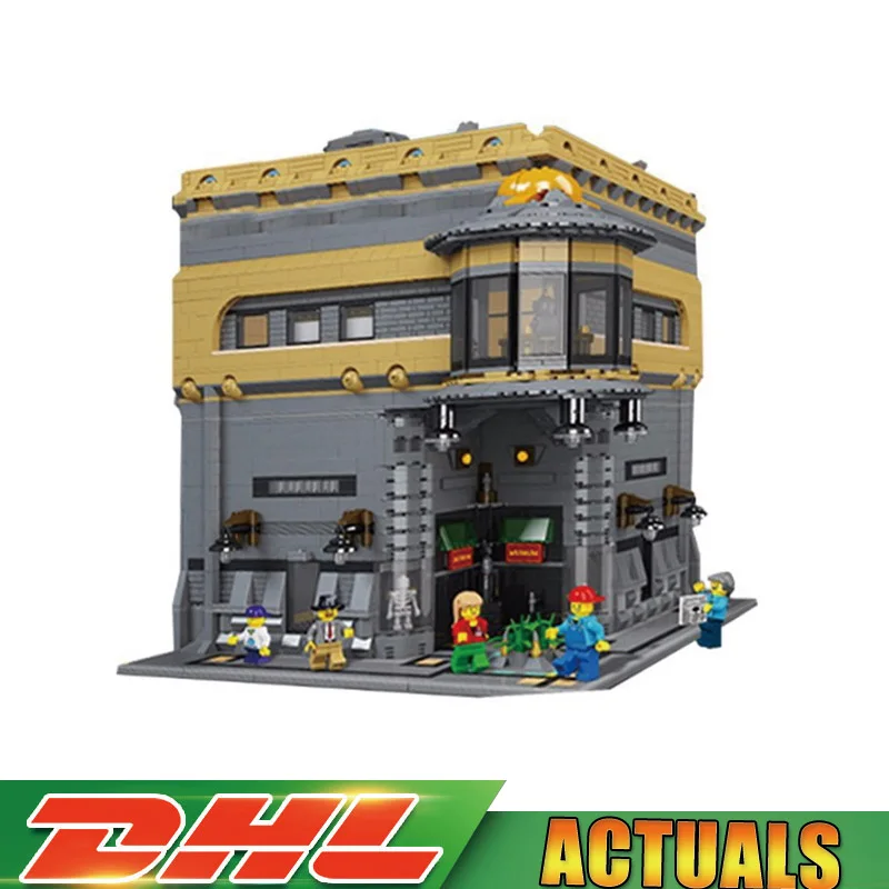 

LEPIN 15015 5003Pcs City Street The Dinosaur Museum Model Building Kits Blocks Bricks Compatible Legoings Toys Gift