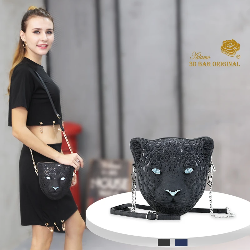 

Adamo 3D Bag Original Leopard Sling Bag Luxury Brand Women Shoulder Bag High Quality Women's Handbags